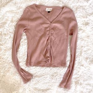 Universal Thread Ribbed Cardigan, M